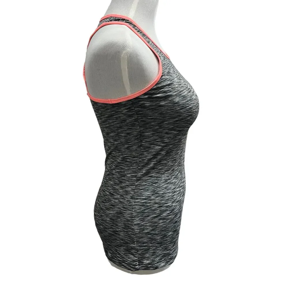 Sweaty Betty Women's Black Gray Coral Workout Racerback Tank Top SIZE Small NWOT - Picture 2 of 5